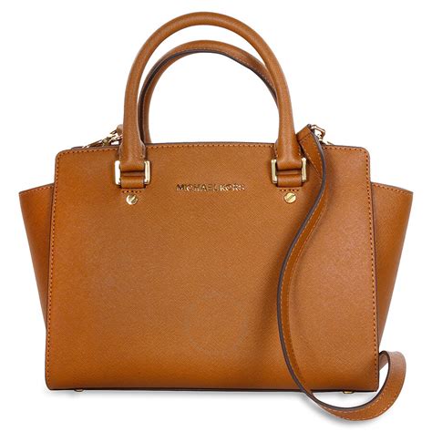 michael kors medium selma satchel|selma saffiano leather medium satchel.